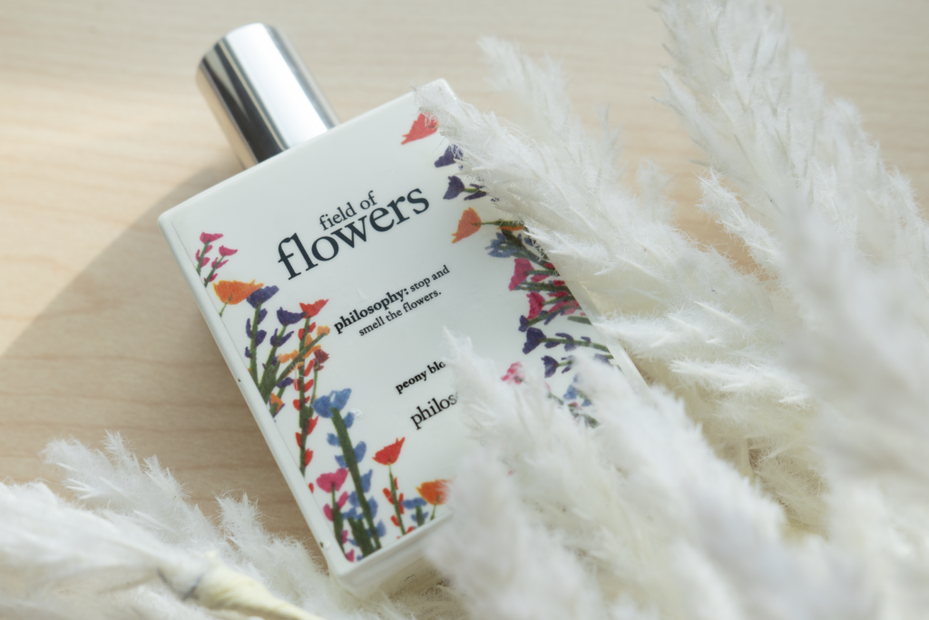 This assignment was completed in Photoshop and depicts a image of a bottle of perfume. The bottle of perfume is floral scented so the staging of the image has florals to make the product shot more engaging.